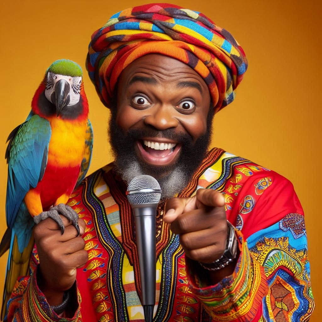 A humorous Comedian
