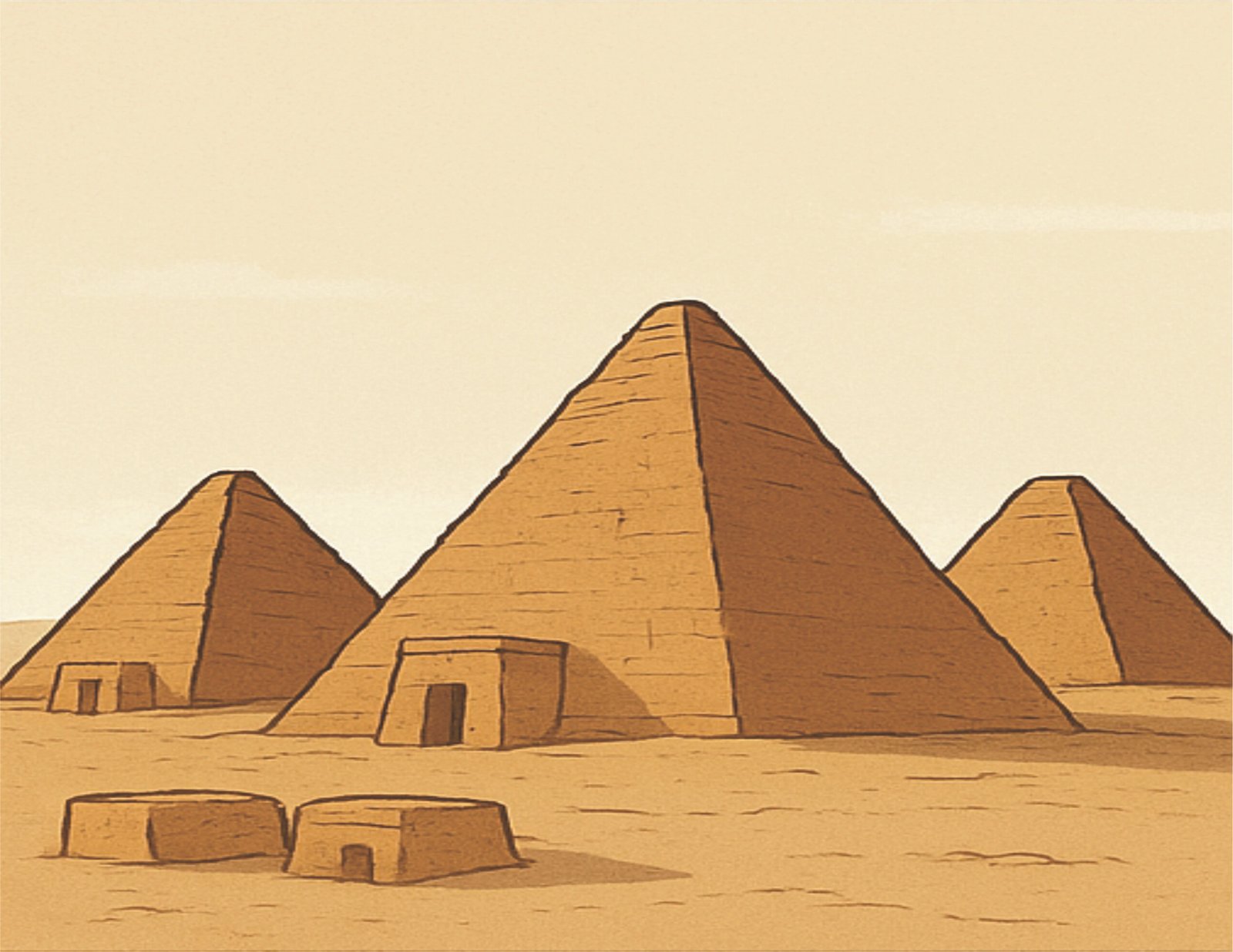 Nubia pyramids