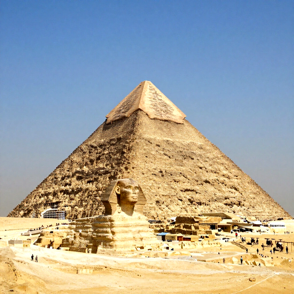 The Great Pyramid of Giza,